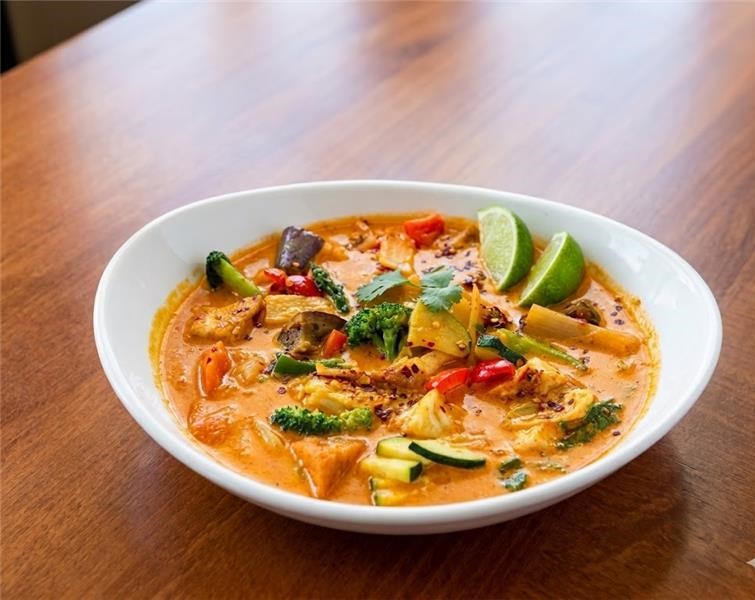 Pad Thai with prawns